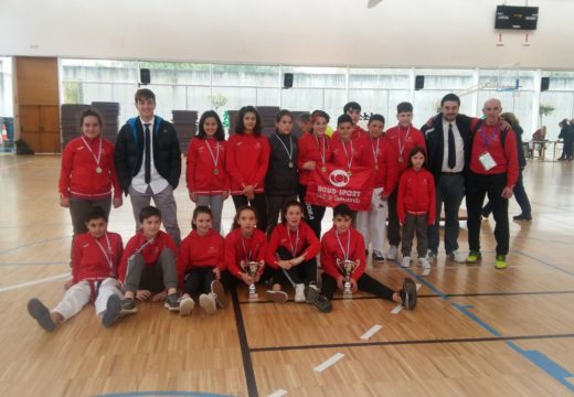 O Boudsport copa o podio do Campionato Provincial de Combate en Idade Escolar